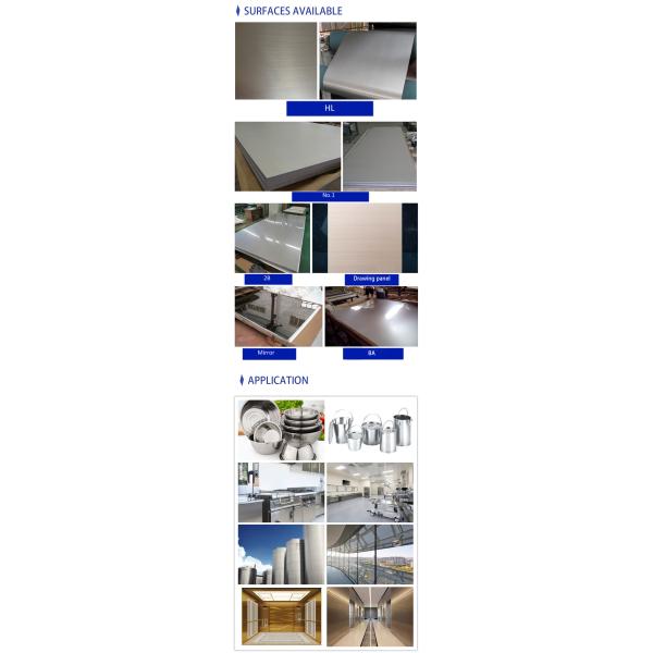 Cold Rolled SUS 316L Stainless Steel Strip For Marine Acciaio Inox Aisi 304 2B