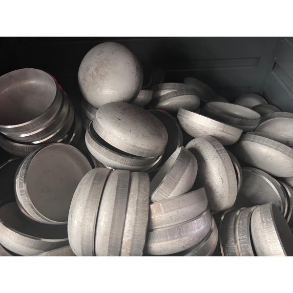 304 304L 316 316L Stainless Steel Buttweld Caps Sand Rolling
