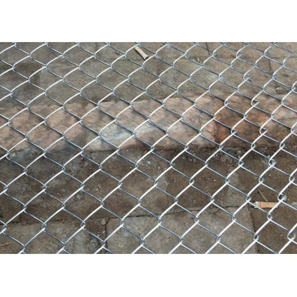 Zinc Coated Cyclone Mesh Fencing 60*60mm Pvc Coated Diamond Mesh