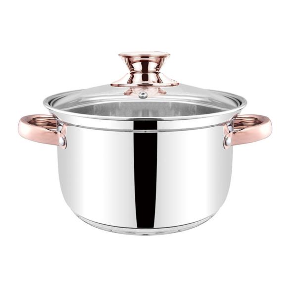 Stainless Steel 201 Material 12pcs Cooking Pots And Pans