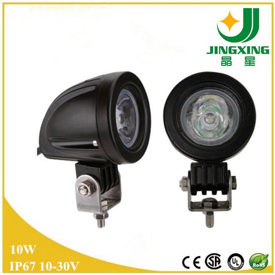 Cheap 10W LED Mini Auxiliary Work Light Flush Mount Off Road Led Driving Light for sale