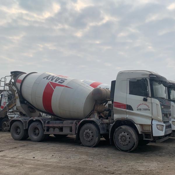 Used SANY 8 Cbm 10 Cbm 12 Cbm 14 Cbm Concrete Mixer Truck Used Concrete Mixer