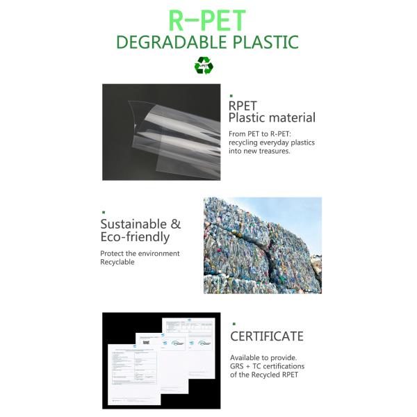 clear Acetate Plastic Box case Packaging Small Custom Pet Pvc pp Foldable Plastic Packing Box