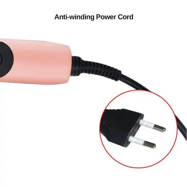 1m Vde Eu electrical 2.5A 120V/220V/240V 2 pin AC power cord cable standard power cord white hair dryer straightener plu
