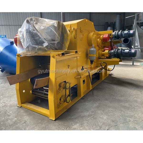 Forestry Machinery Mobile Wood Chipper Shredder Machine for Producing 3-5cm Wood Chips