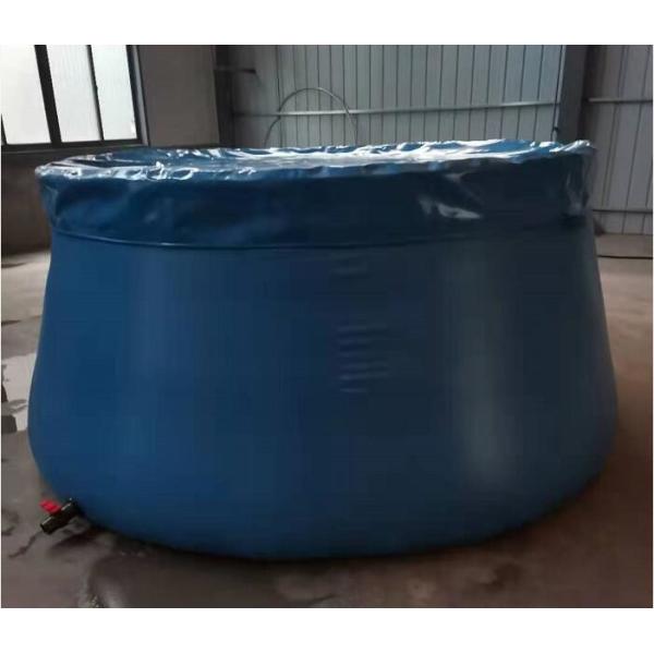 Irrigated Onion Shape PVC Tarpaulin Water Tank Collapsible Flexible Bladder 4500L