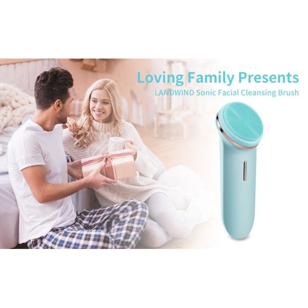 Silicone Facial Cleaning Brush Beauty Cleanser Vibrating Electric IPX7