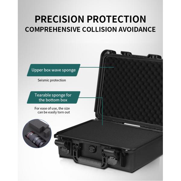 Explosion Proof Portable Tool Box with Generous Capacity and Full-Surround Foam Protection