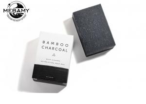Quality Black Activated Bamboo Charcoal Natural Handcrafted Soap Deep Cleanse Detoxifying wholesale
