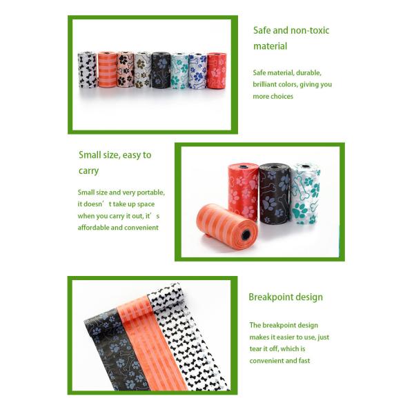 Natural Material Recycled Bag Environmentally Friendly Biodegradable Dog Poop Bag