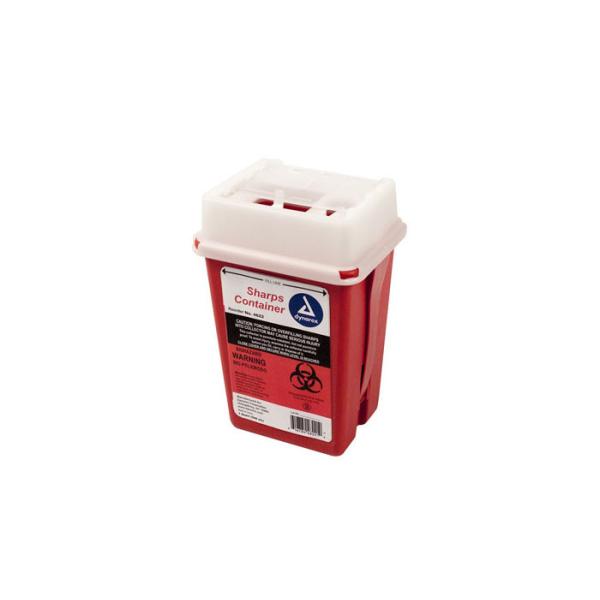 WinnerCare Sharps Container - Biohazard Needle Disposal Container - Puncture Resistant - 1 Quart