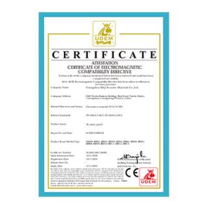 Guangzhou Mq Acoustic Materials Co., Ltd Certifications