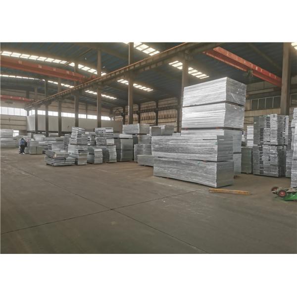 Serrated Stair Tread Platform Steel Grating Hot Dipped Galvanized 3X30