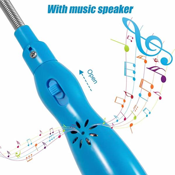 Color Flash LED Rainbow Spinning Toy Solar Windmill Light for Halloween , Christmas