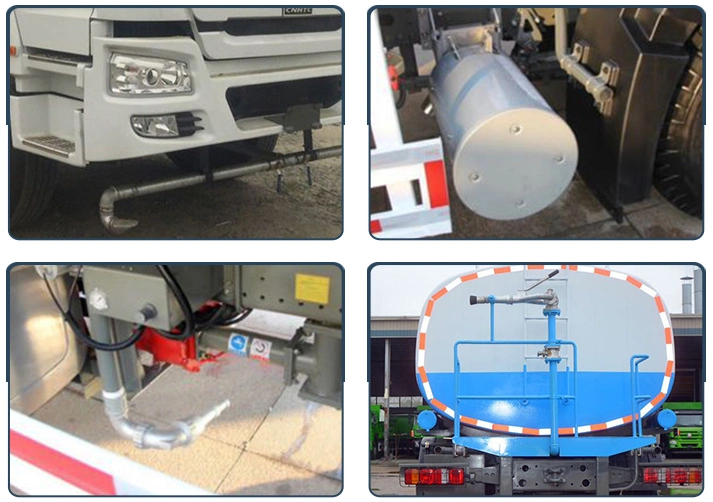 Sinotruk HOWO 4X2/6X4/8X4 Sprinkler Water Truck Used Water Tank Truck