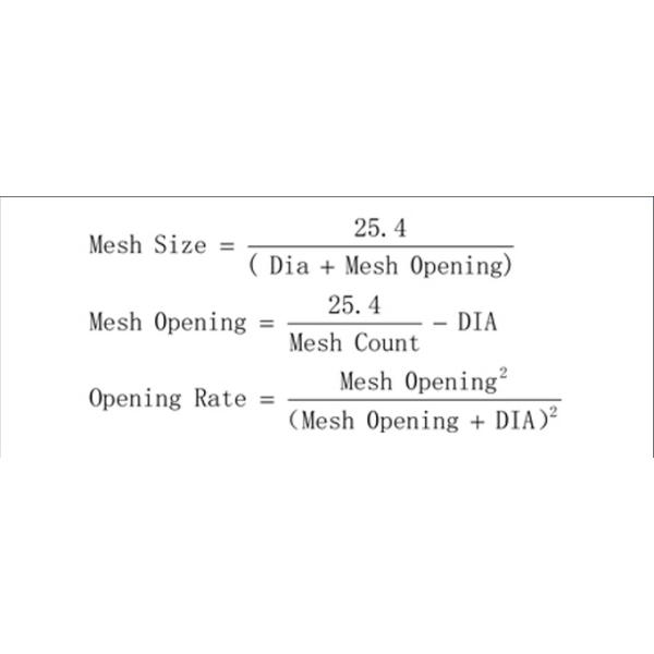 304 316 Square Anticorrosion Stainless Steel Woven Wire Mesh