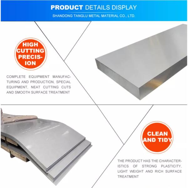 EN 6351 Aluminum Galvanized Structural Steel Sheet 50mm - 8000mm For Construction Materials