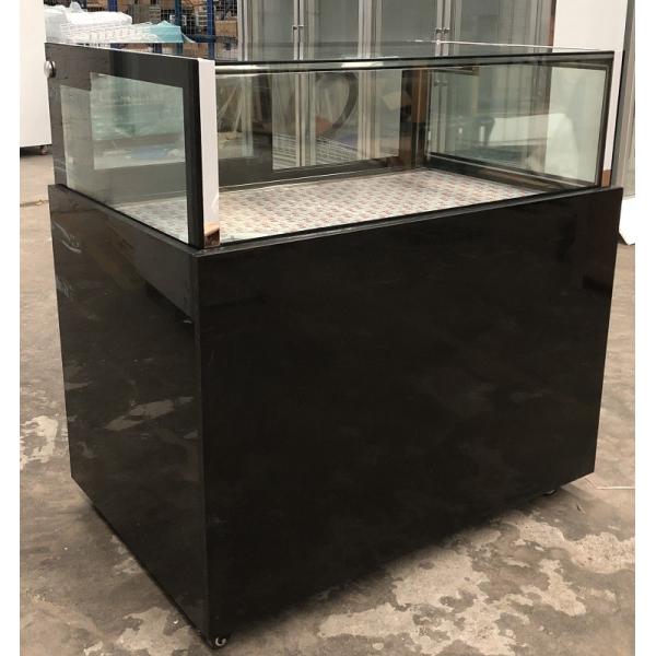 Back Sliding Door Bakery Glass Showcase , 1.2M Macaron Sandwich Display Refrigerator