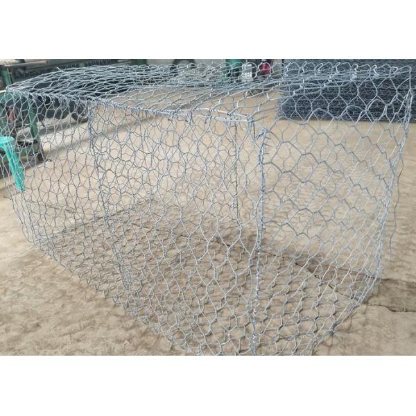 3.0mm Wire Mesh Baskets Retaining Walls Box Stone Filled For Roads And Bridges