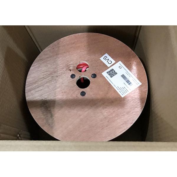 Flame And Smoke Alarm Fire Resistant Cable 2C 1.5MM2 Solid BC Shielded Electric Wire