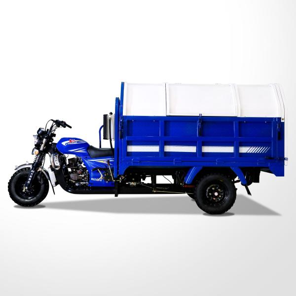 Petrol Gasoline DAYANG Road Sanitation Cleaning Garbage Motor Tricycle for Cargo