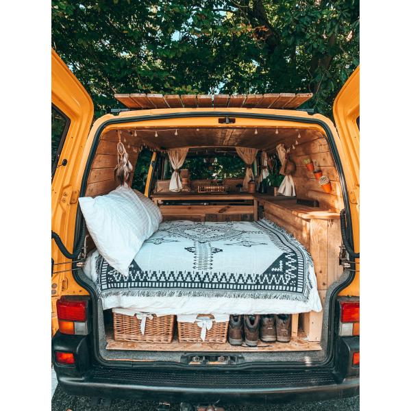 Y-Z Bohemian Ethnic Style Cotton Picnic Hiking Camping Blanket Carpet Tapestry Decoration Sofa Throw Blanket