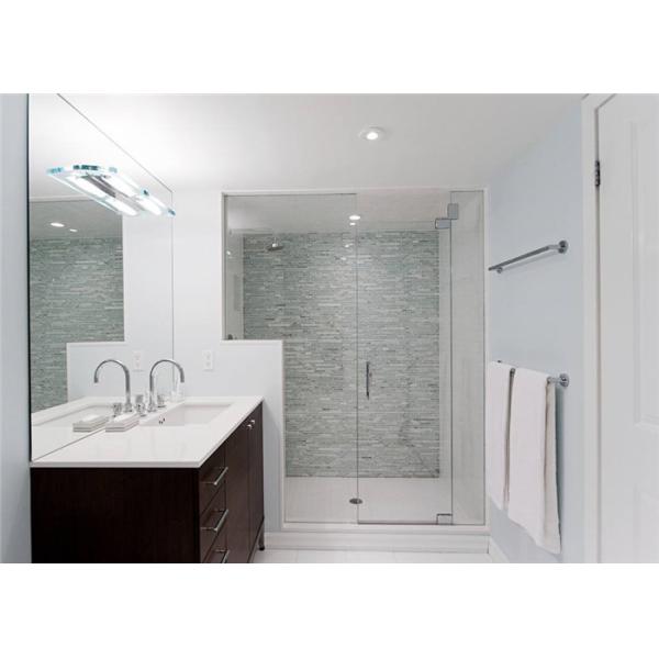 Customized Clear Toughened Glass , Bathroom Shower Glass Shower Enclosure