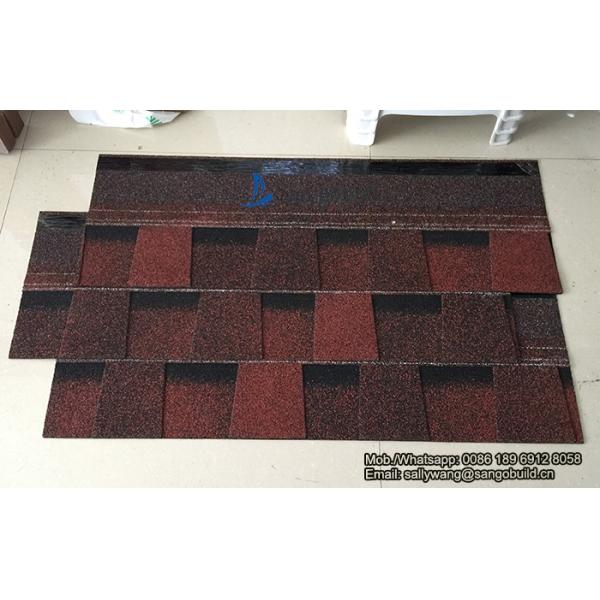 Hangzhou Roofing Materials Fish Scale Asphalt Roof Bitumen Shingles