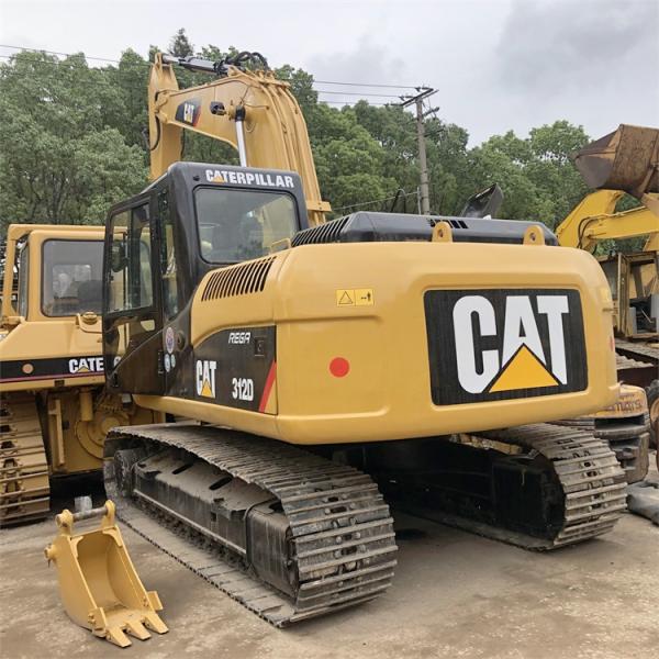 Original Cat312D 12 Ton Hydraulic Crawler Excavator with Hydraulic Cylinder and Valve