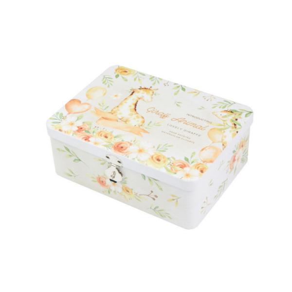 Printed Candle Packaging Gift Tin Cans Aerosol Tin Box