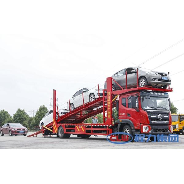 Dongfeng 4X2 One-Drive-Five Car Carrier Flatbed Wrecker Towing Truck