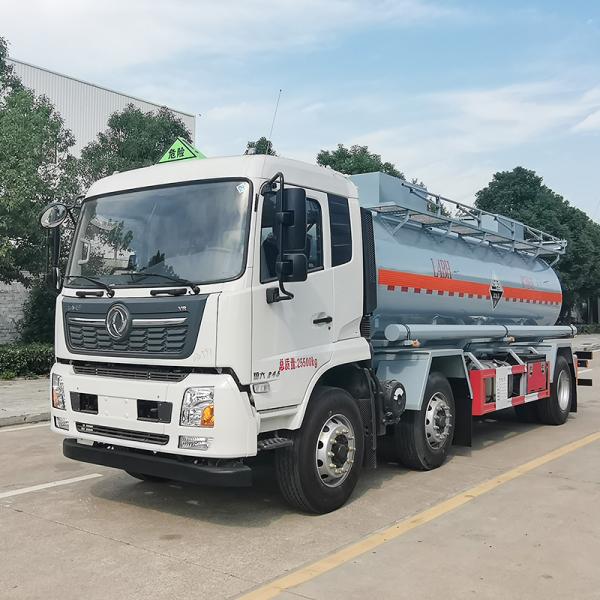 14.5 CBM Capacity Cargo Truck Transportation Dongfeng Tianjin 6x2 Corrosive Tank Truck