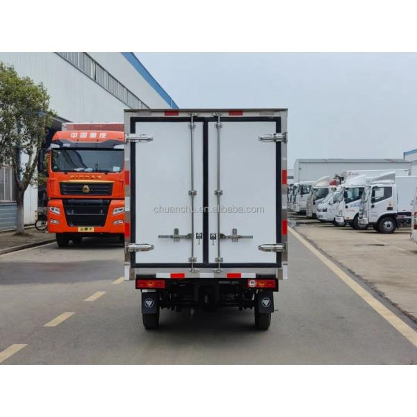 4.2 Meter FOTON Electric Refrigerated Box Truck Meat Transport Vehicle Customized