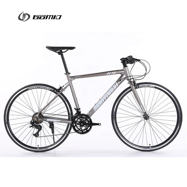 Steel Fork GOMID 700c Road Bike Custom Racing Bike OEM Alloy Road Bicycle