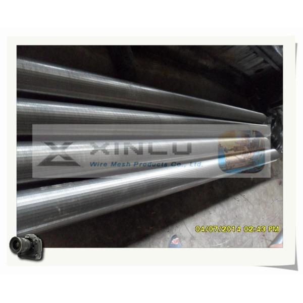 Dewatering Threaded Metal Pipe Johnson Groundwater SS304 Water Filter Tube