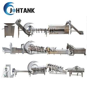 Buy cheap Natural Snack Frozen French Fries Processing Line 2000kg/H from wholesalers