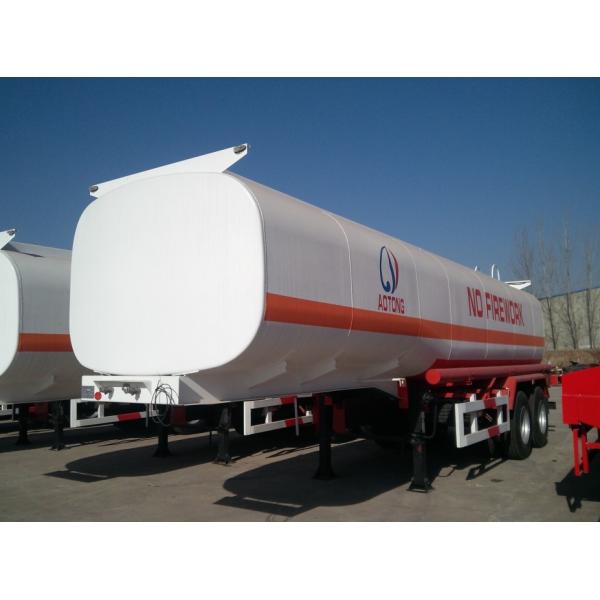 Fuel Tanker Trailer Truck with Aluminum Alloy Fuel Tanks Semi Trailer and Capacity