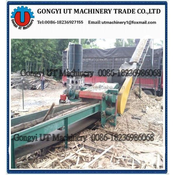 Forestry Machinery Mobile Wood Chipper Shredder Machine for Producing 3-5cm Wood Chips