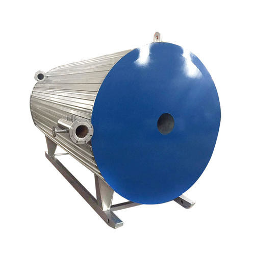 Horizontal Hot Oil Boiler , Hot Oil Heater Package 300℃ Three Pass Coil Pipes