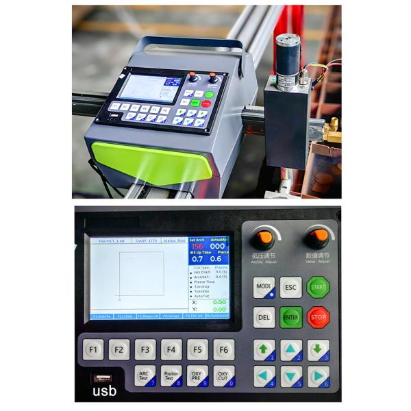 New Design MINI Portable Plasma 1530 1325 CNC Sheet Metal Steel Plasma Power Supply Gas Cutting NO SLAGS Sheet Cutting Machine