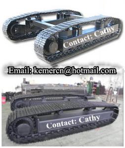 Quality factory offered custom built Steel tracked undercarriage (KST series) steel track frame wholesale