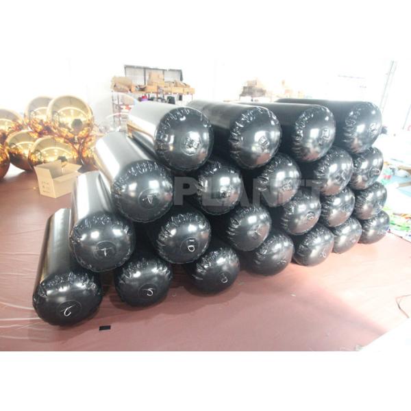 Black PVC Inflatable Marine Boat Fender Holder Floating Dock Bumpers Boat Fenders