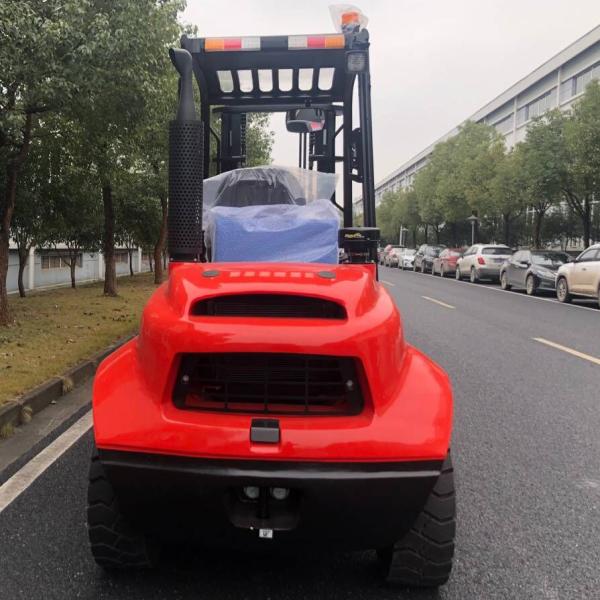 Shipping Container Forklift Lift Height 3000-5000mm Mast Tilt Angle 6/12 Degree Manufacturers