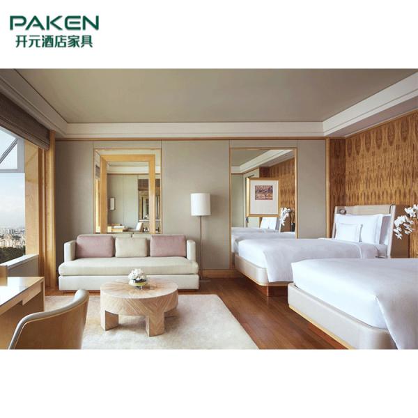 5 Star Living Room Beech Wood Custom Hotel Furniture