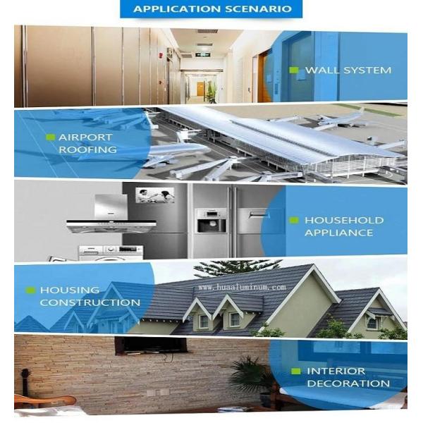 H32 Coated Aluminium Coil , Matt Surface Aluminum Trim Coil