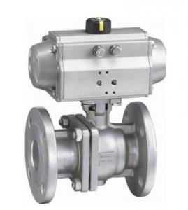 Quality ANSI 150LB ASME B16 34 Flange End Ball Valve , Lockable 4 Hydraulic Actuated Ball Valve wholesale