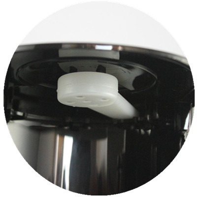 Black PP/Glass 600W/220-240VHousehold Coffee Makers Automatic Coffee Machine With 4-6 Cups