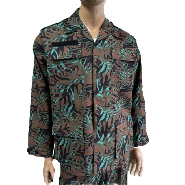 OEM ODM BDU Style Military Uniform Set For Congo Kinshasa Army XS-3XL