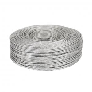 China Steel Core Construction Stainless Steel or Galvanized Inner Wire Rope Control Cable on sale