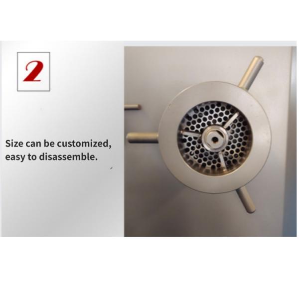 Commercial Frozen Meat Grinder With 910*620*980mm Size High Efficiency